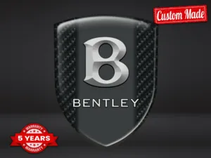 Bentley Harzaufkleber Racing Finish Edles Badge Design